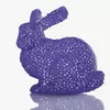 Kép 2/2 - Filanora Filacorn PLA filament 1,75mm glitter ametiszt